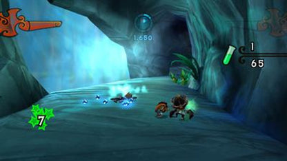 Crash of the Titans Xbox 360 X360 for action platforming video game fans featuring Crash Bandicoot combat mutant enemies jungle environments enemy hijacking abilities platforming challenges colorful levels boss battles and fast paced cartoon adventure gameplay collectible gaming appeal gameplay