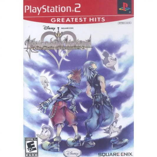 Kingdom Hearts RE: Chain of Memories [Greatest Hits] – PlayStation 2 (PS2) Front Cover Art HD resolution image of Video Game