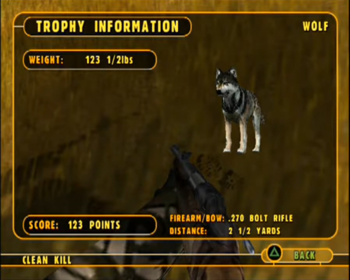 Cabela’s Dangerous Hunts Greatest Hits PlayStation 2 PS2 video game, hunting simulation, big game tracking and shooting, outdoor sports console title gameplay