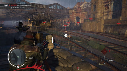 Assassin's Creed Syndicate Limited Edition PlayStation 4 game featuring open-world stealth action and collectible bonus content screenshot