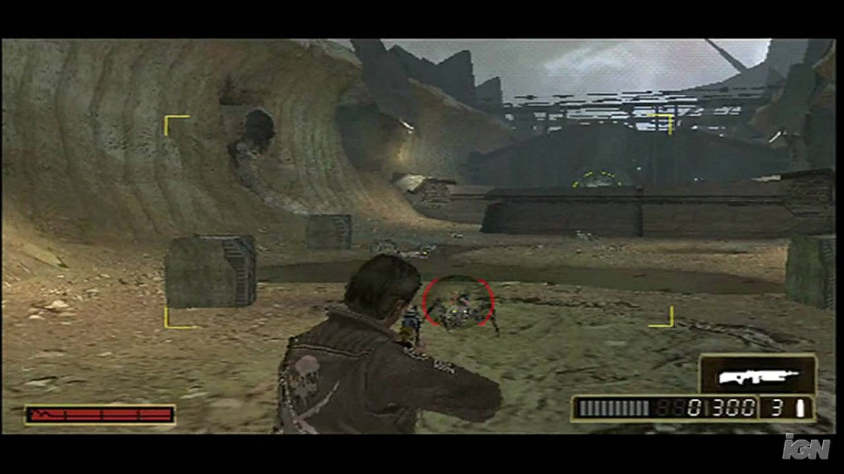 Resistance: Retribution PSP third-person shooter video game gameplay