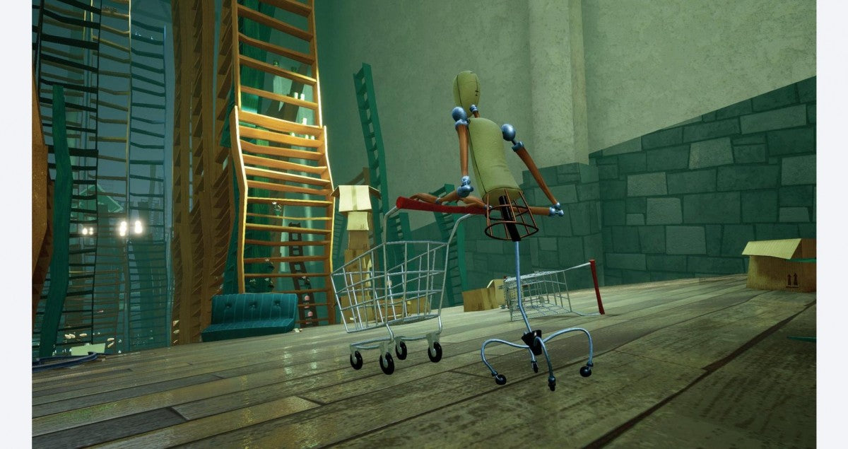 Hello Neighbor gameplay for Xbox One (XONE) stealth horror puzzle video game