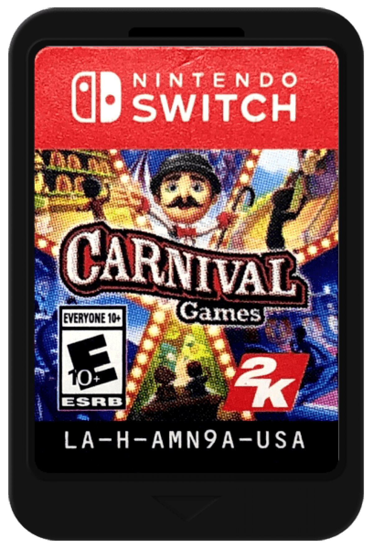 Carnival Games cartridge for Nintendo Switch (NS) video game