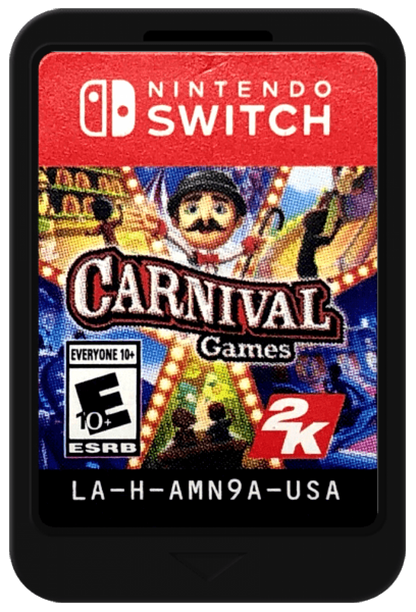 Carnival Games cartridge for Nintendo Switch (NS) video game