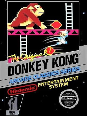 Donkey Kong [5 Screw] cover art for Nintendo Entertainment System (NES) video game