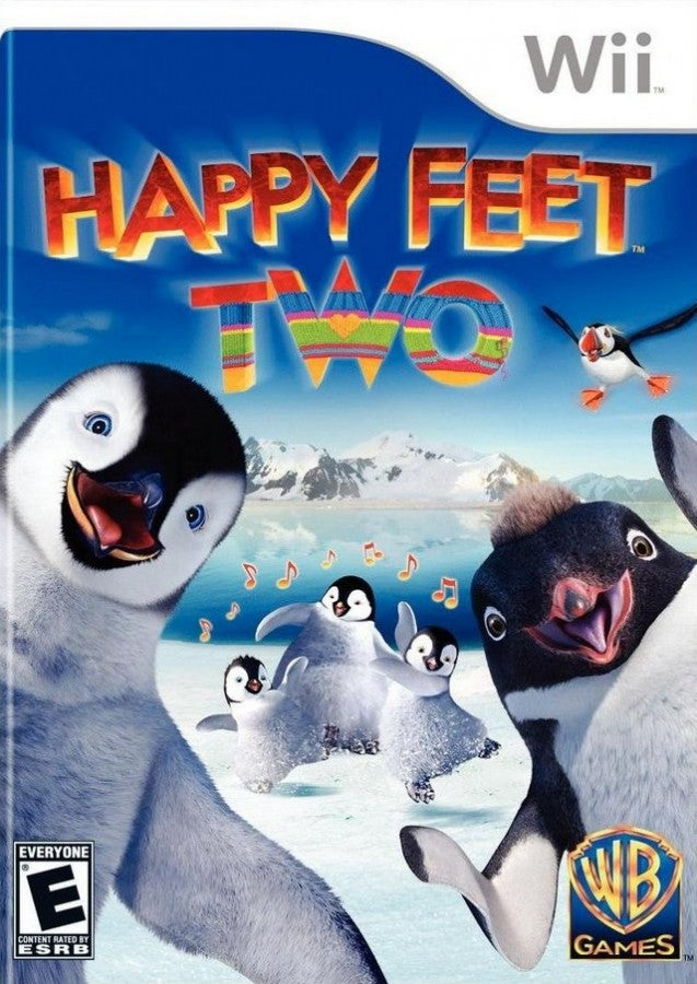Happy Feet Two – Nintendo Wii (Wii) family-friendly rhythm adventure cover art for video game