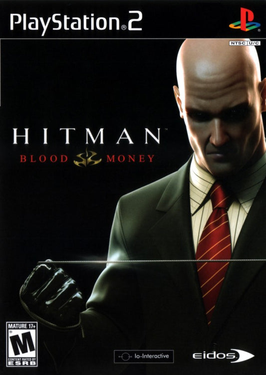 Hitman: Blood Money cover art for PlayStation 2 (PS2) video game