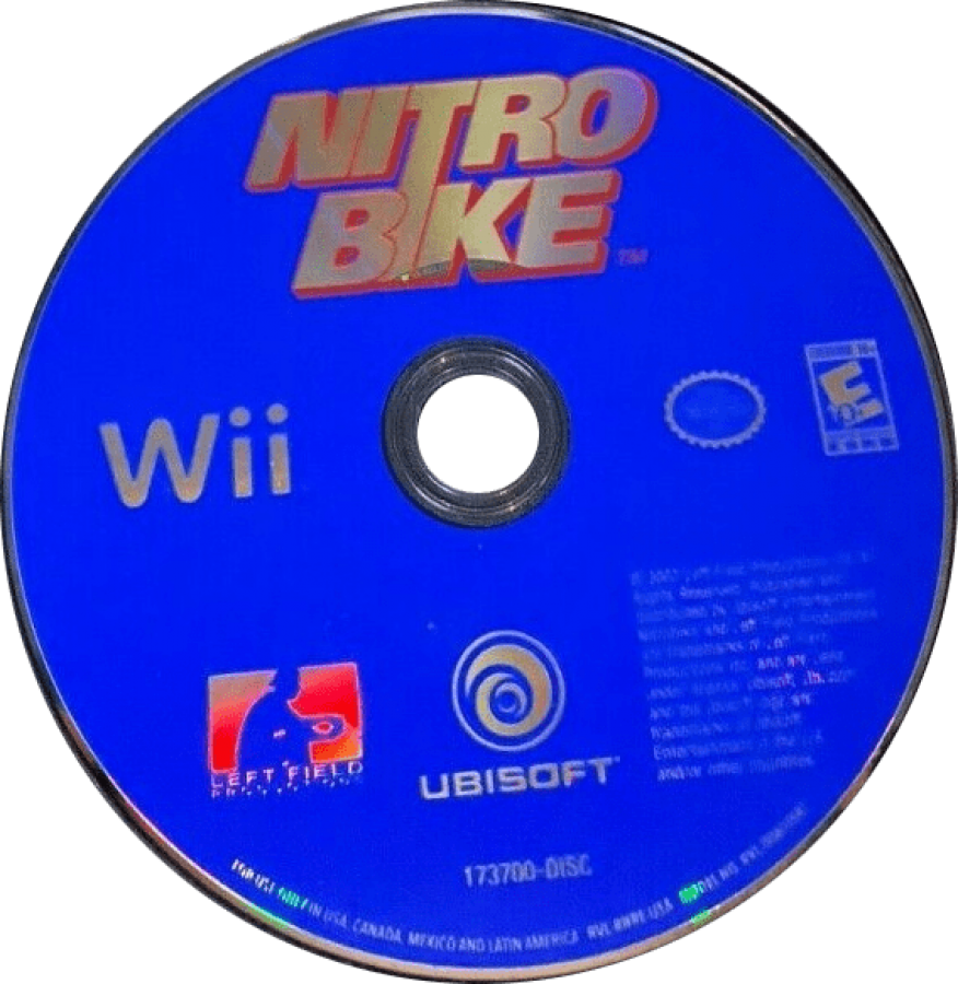 Nitrobike – Nintendo Wii (Wii) motorcycle combat racing arcade video game disc