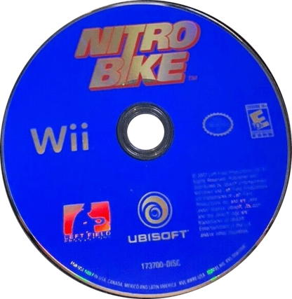 Nitrobike – Nintendo Wii (Wii) motorcycle combat racing arcade video game disc