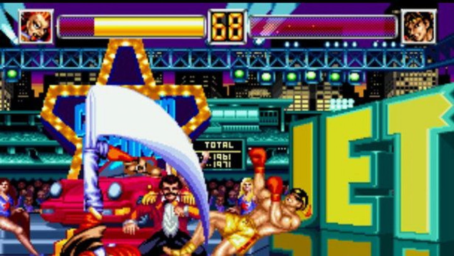 World Heroes Anthology – PlayStation 2 (PS2) video game gameplay, fighting.