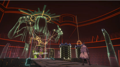 Mato Anomalies for Nintendo Switch turn based RPG featuring detective investigation dual protagonists stylized anime visuals and story driven combat gameplay
