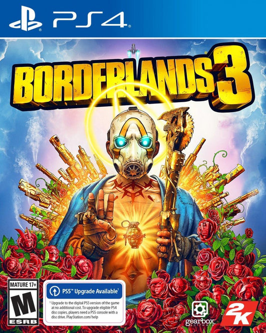 Borderlands 3 cover art for PlayStation 4 (PS4) video game