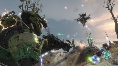 Halo: Reach for Xbox 360 sci fi first person shooter Bungie campaign multiplayer firefight mode Spartans Covenant action shooter gameplay