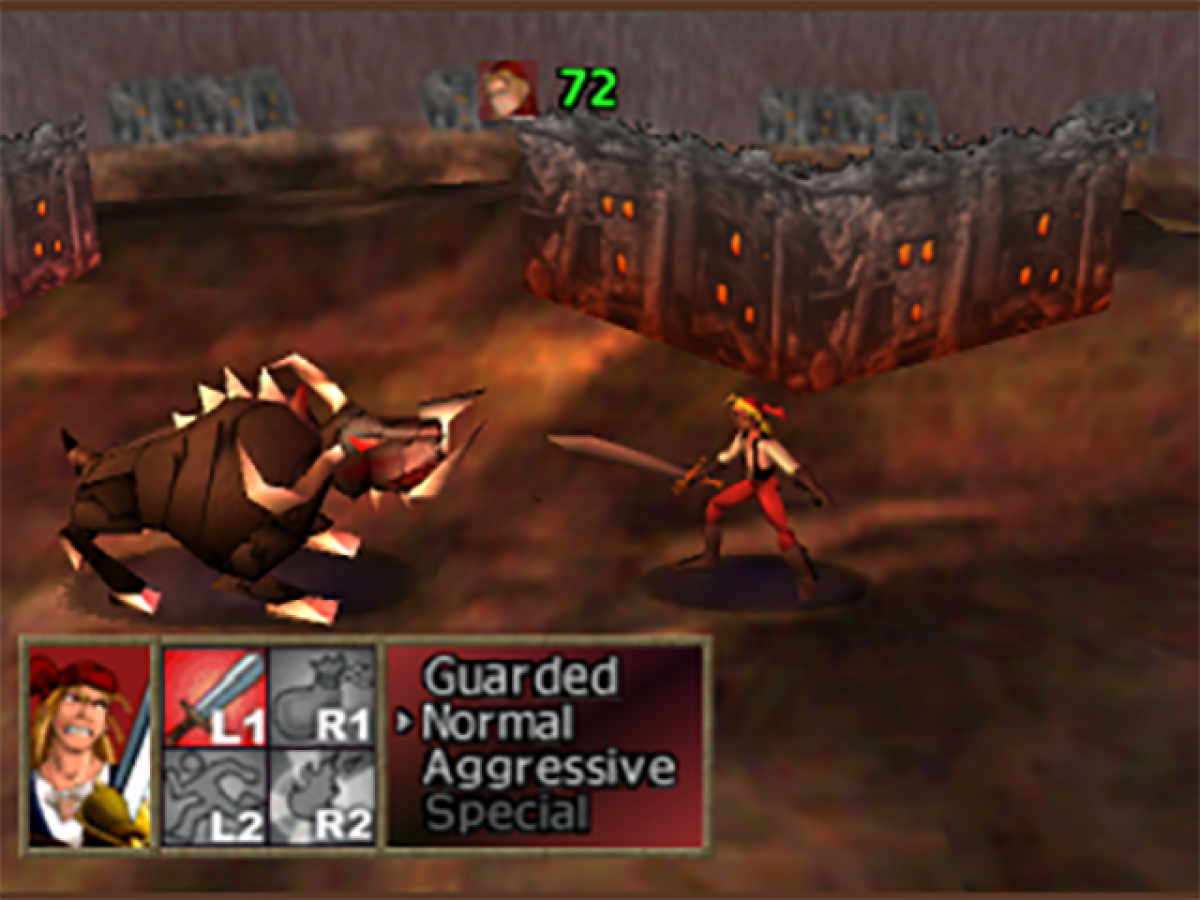 Shadow Madness PlayStation PS1 for role playing video game fans featuring turn based combat fantasy adventure exploration character progression party based battles mysterious storyline challenging enemies cinematic storytelling and classic PlayStation JRPG gameplay collectible gaming appeal gameplay