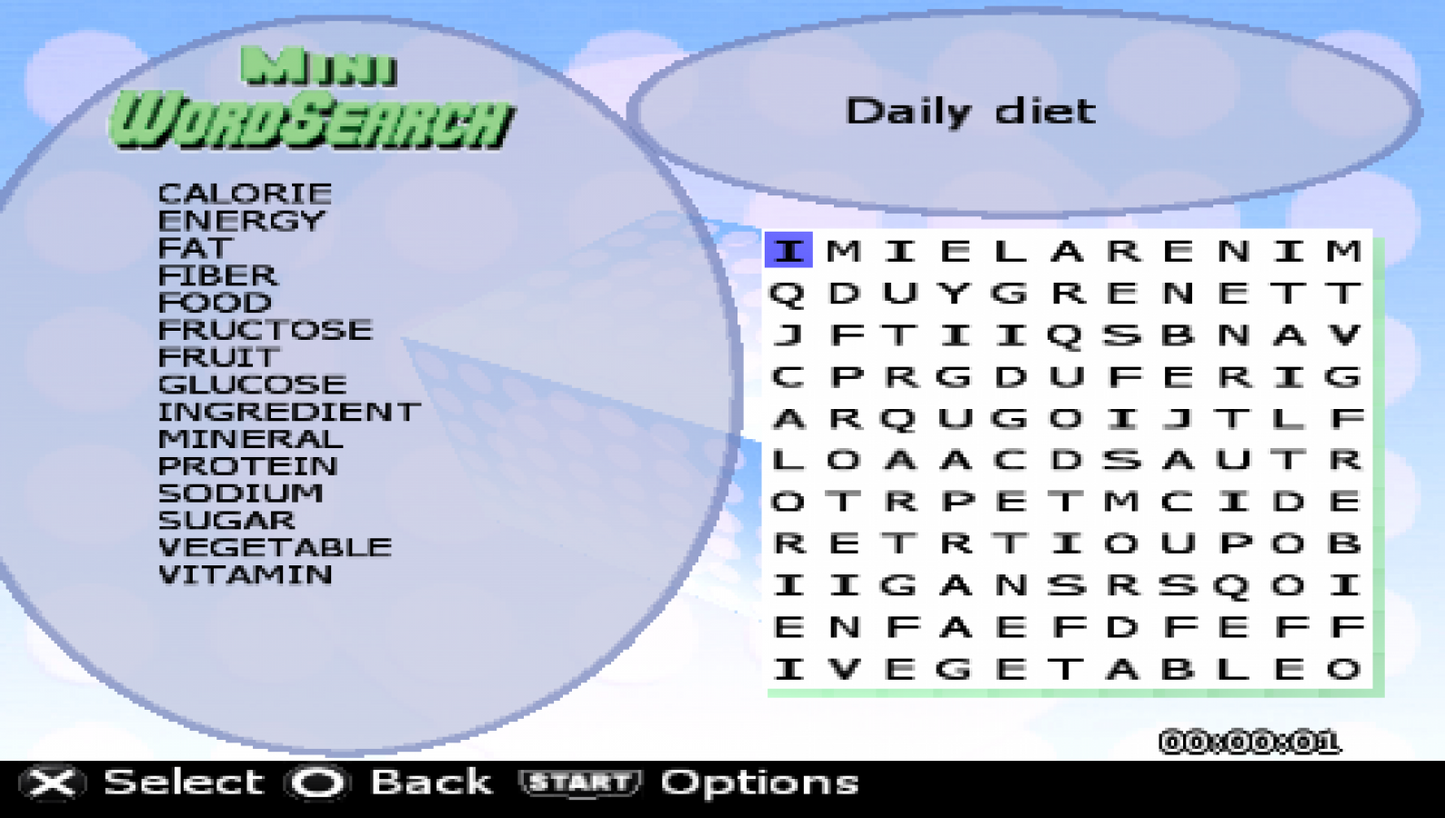 Puzzle Challenge: Crosswords and More gameplay for PlayStation Portable (PSP) puzzle and word game