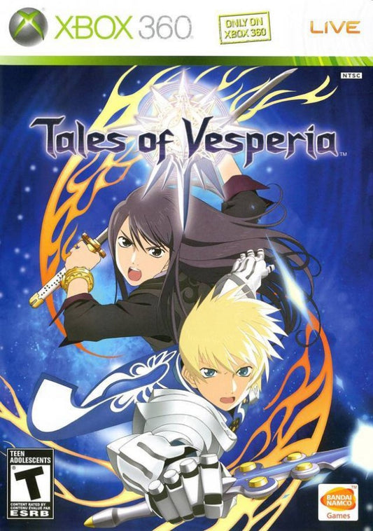 Tales of Vesperia cover art for Xbox 360 (X360) video game