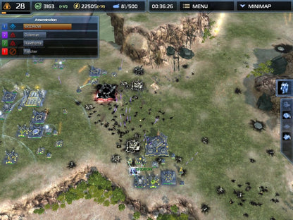 Supreme Commander 2 Xbox 360 game featuring large-scale real-time strategy battles, advanced base building, and intense sci-fi warfare gameplay 