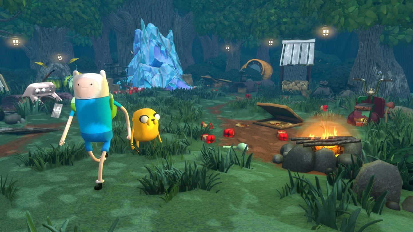 Adventure Time Finn and Jake Investigations gameplay art for Nintendo Wii U (WiiU) video game
