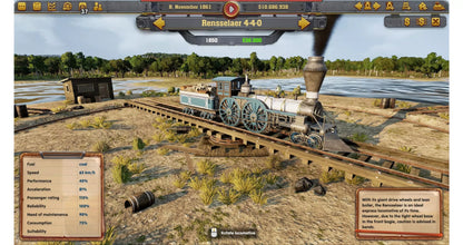 Railway Empire – Xbox One (XONE) gameplay for strategy and simulation video game