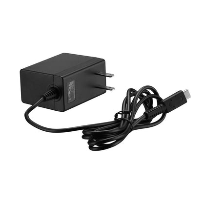 Nintendo Switch USB-C Power Adapter Black Nintendo Switch accessory for charging consoles and controllers.