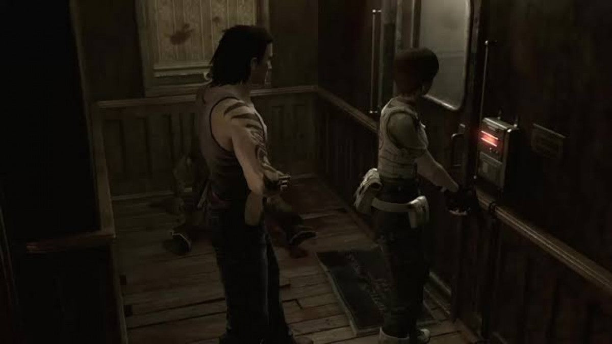Resident Evil Origins Collection PlayStation 4 PS4 for retro video game enthusiasts featuring survival horror gameplay classic Resident Evil experiences exploration based puzzle solving tense atmospheric environments limited resources zombie and bio weapon encounters and collectible gaming appeal gameplay