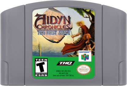 Aidyn Chronicles [Gray Cart][Game Only] – Nintendo 64 (N64) cartridge for video game for N64