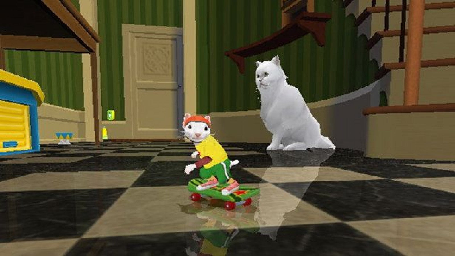 Stuart Little 3: Big Photo Adventure – PlayStation 2 (PS2) video game gameplay, platformer and adventure.
