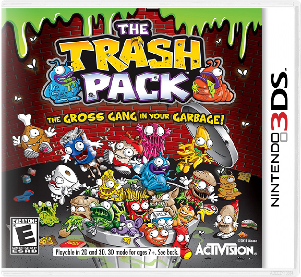 The Trash Pack cover art for Nintendo 3DS video game