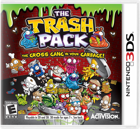 The Trash Pack cover art for Nintendo 3DS video game