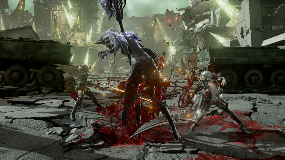 Code Vein gameplay for PlayStation 4 (PS4) video game. 