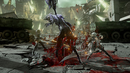 Code Vein gameplay for PlayStation 4 (PS4) video game. 