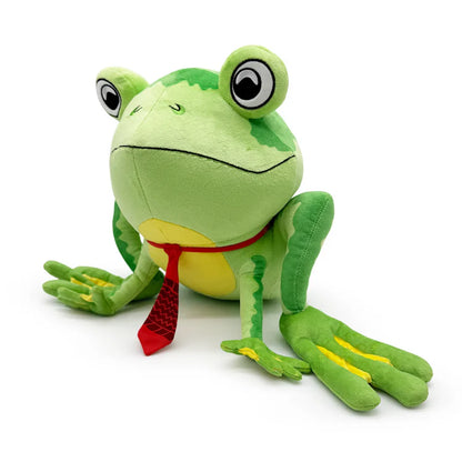 Frogger 9-inch plush toy from the Frogger series by Konami side