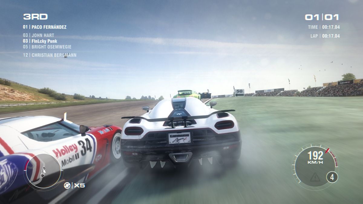 Grid 2 gameplay for PlayStation 3 PS3 video game