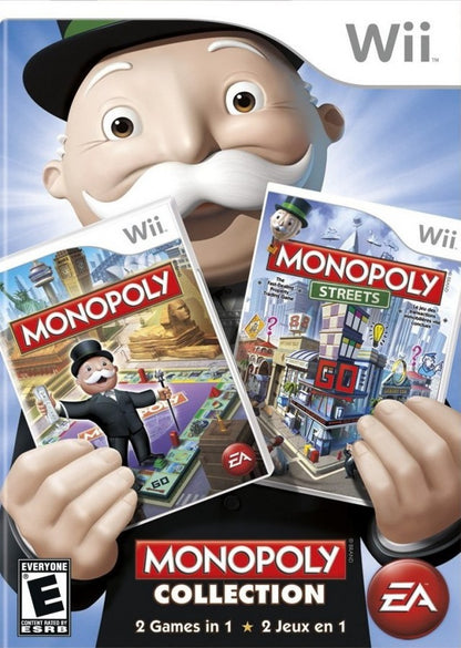 Monopoly Collection – Nintendo Wii (Wii) board game party multiplayer video game cover art