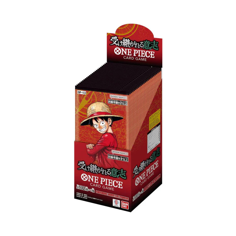 One Piece TCG OP13 Inherited Will Booster Packs Japanese