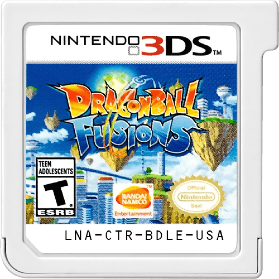 Dragon Ball: Fusions cartridge for Nintendo 3DS (3DS) role-playing video game