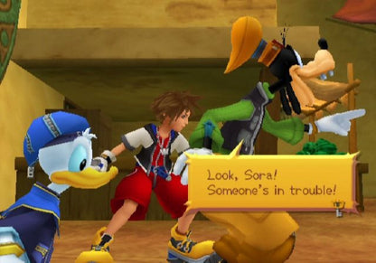 Kingdom Hearts Re:Chain of Memories [Greatest Hits] gameplay for Playstation 2 (PS2) video game