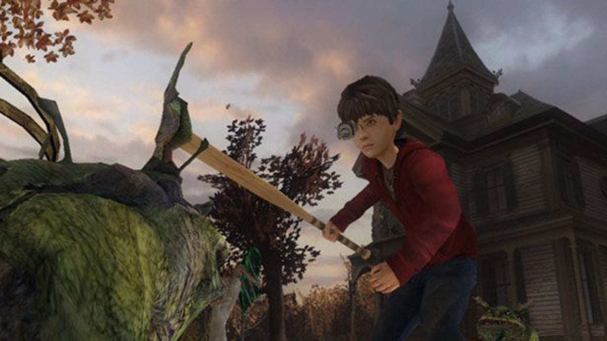 The Spiderwick Chronicles – PlayStation 2 (PS2) video game gameplay, action-adventure fantasy.