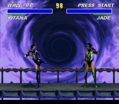 Ultimate Mortal Kombat 3 gameplay image for Super Nintendo Entertainment System (SNES) retro video game