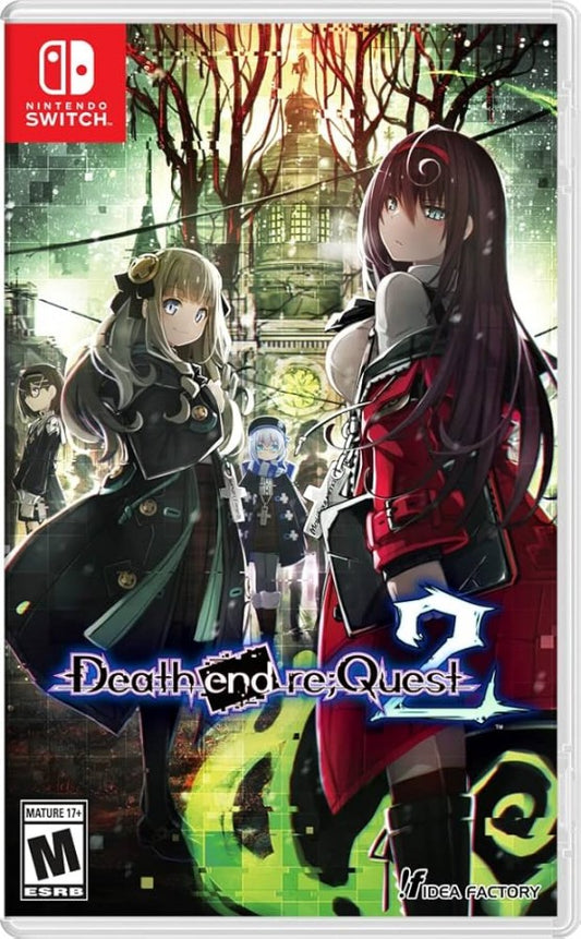 Death End Re;Quest 2 cover art for Nintendo Switch (NS) video game