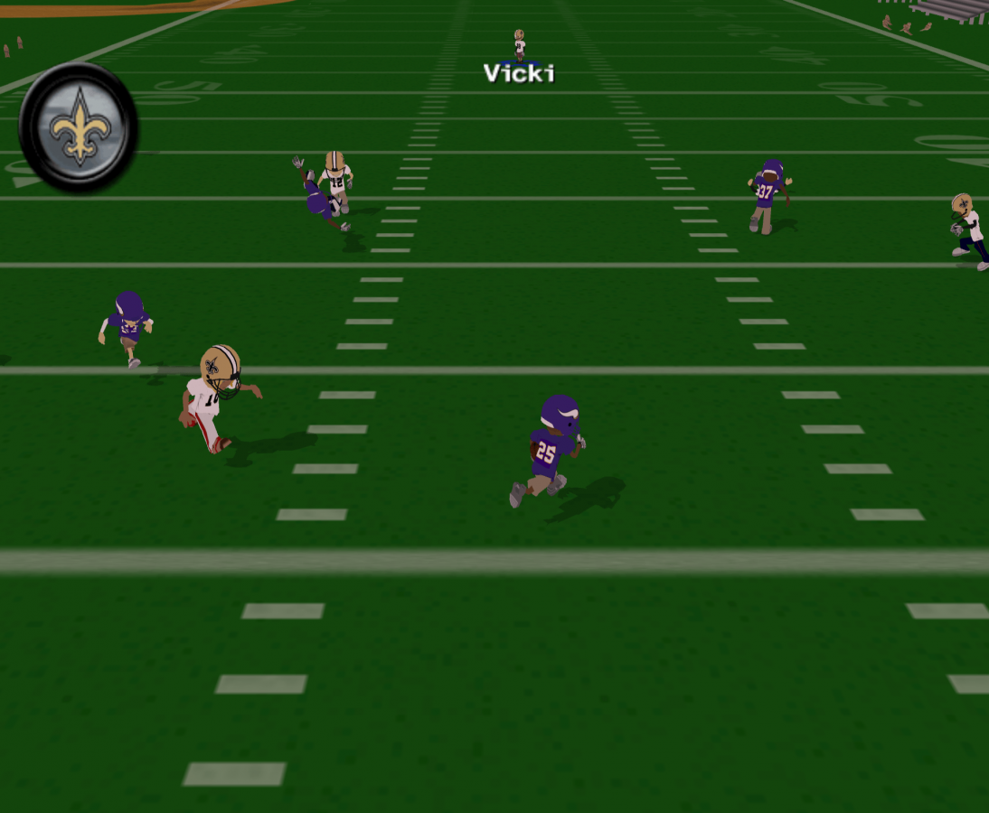 Retro Backyard Football Wii inspired design featuring family friendly arcade sports gameplay aesthetic cartoon style football action kid focused backyard athletes colorful stadium fun motion controlled Nintendo Wii gaming nostalgia presentation gameplay