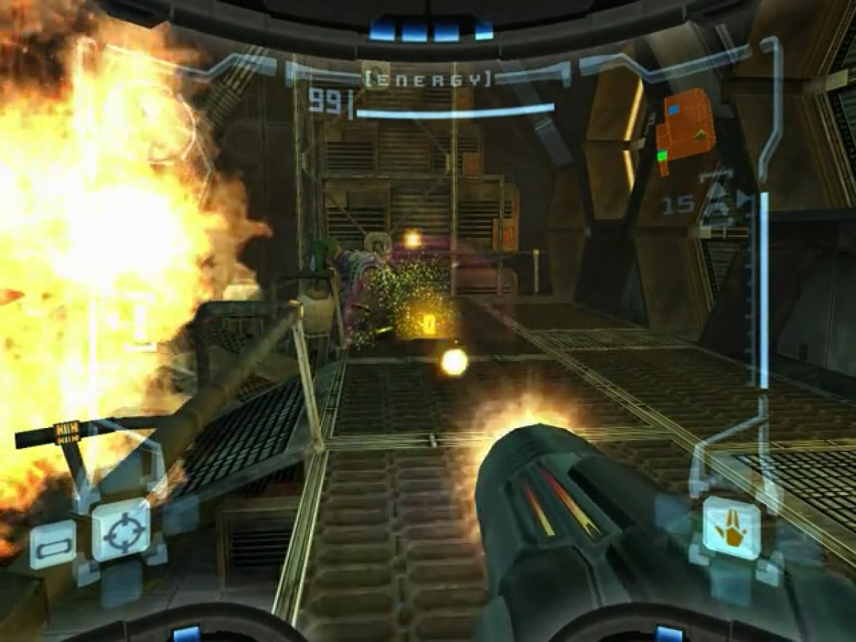 Metroid Prime gameplay for Nintendo Gamecube (GC) video game.