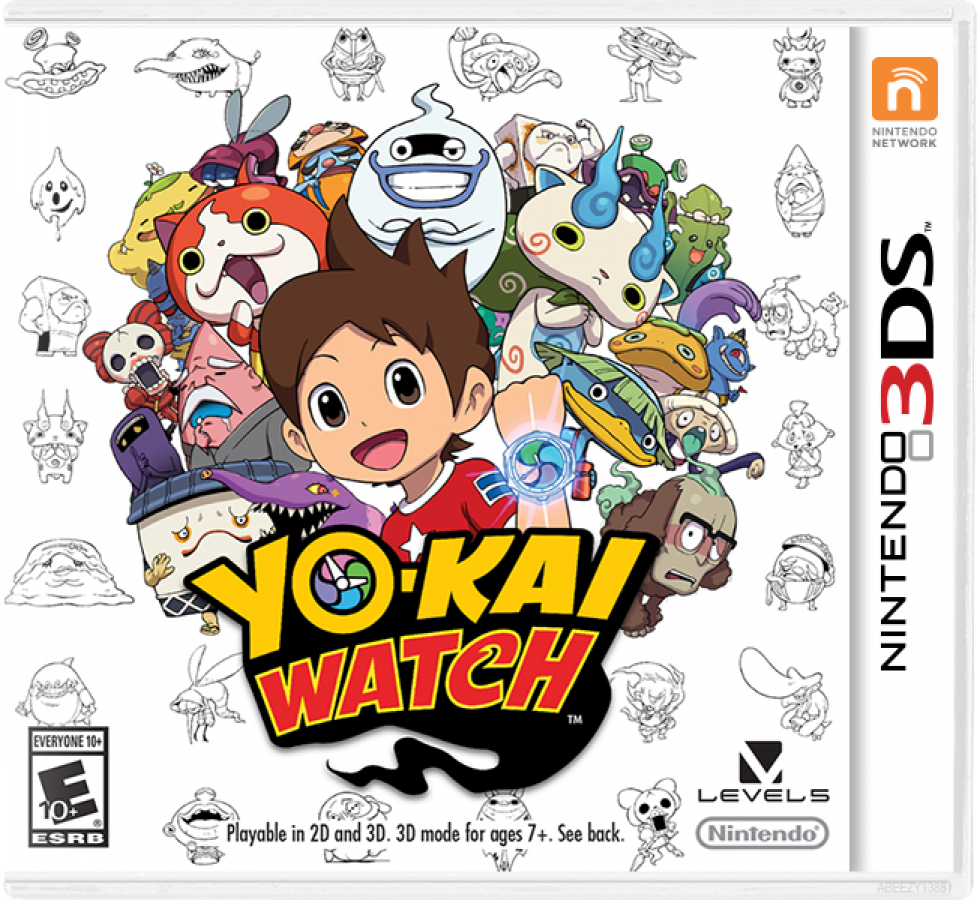 Yo-Kai Watch cover art for Nintendo 3DS (3DS) video game