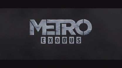 Metro Exodus – PlayStation 4 (PS4) video title screen, first-person shooter game