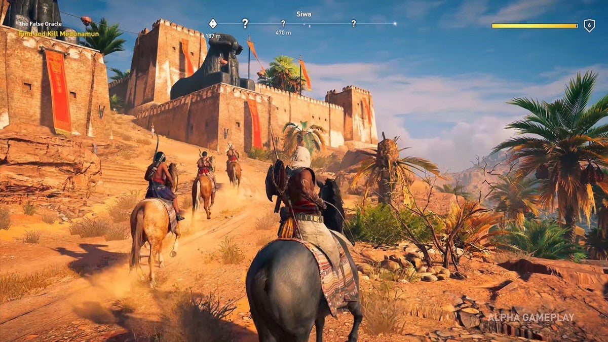Assassin’s Creed: Origins for Xbox One with ancient Egyptian open-world adventure theme gameplay