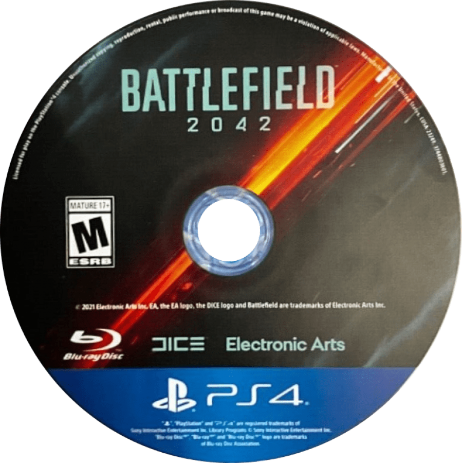 Battlefield 2042 PS4 inspired design featuring futuristic military shooter aesthetic large scale warfare dynamic battlefields advanced weaponry intense multiplayer combat tactical team based action near future military conflict presentation disc