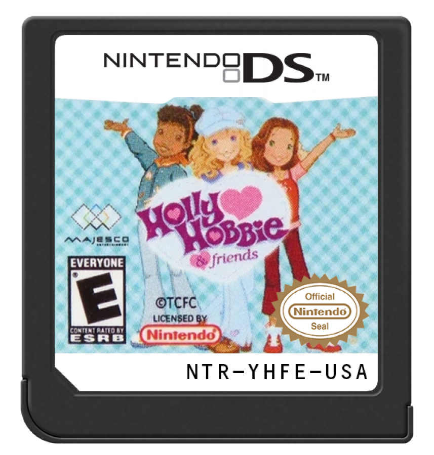 Holly Hobbie and Friends cartridge for Nintendo DS (DS) children’s adventure video game