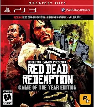Red Dead Redemption [Game of the Year Edition] [Greatest Hits] cover art for PlayStation 3 (PS3) video game