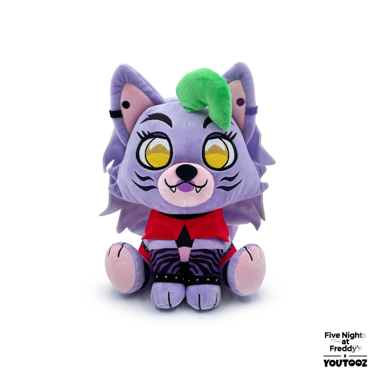 Five Nights at Freddy's Glamrock Roxy Sit 9 inch plush toy featuring detailed character design soft stuffed collectible official FNAF merchandise and display plush for fans