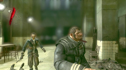 Dishonored gameplay for Xbox 360 (X360) stealth action-adventure video game